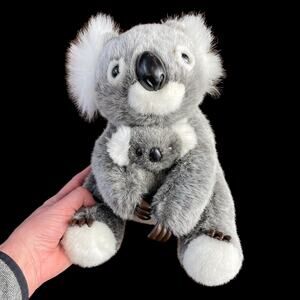 Sue Baby Koala Bear with Baby Stuffed Animal 10” Aussie Bush Plush Toys TAGS